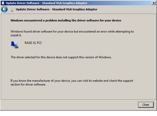 Windows 10 driver update
